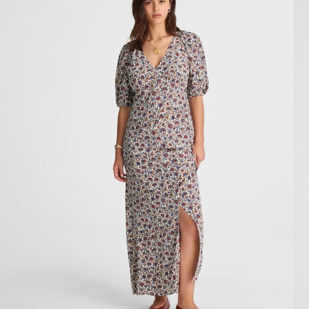 Madewell Floral Maxi Dress